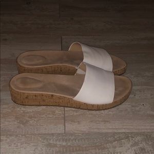 White Platform Sandals